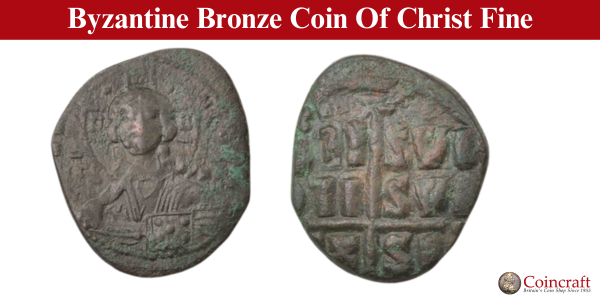 coincraftinfo's tweet photo. #Coinoftheweek: Discover the fascinating history of the Byzantine Bronze Coin of Christ! Issued in the 10th-11th Century AD, these unique coins feature Christ's portrait and were individually hand-struck. 🌟 Own a piece of history today: https://t.co/q8ECQ5mzbS https://t.co/Ry3ednPqgG