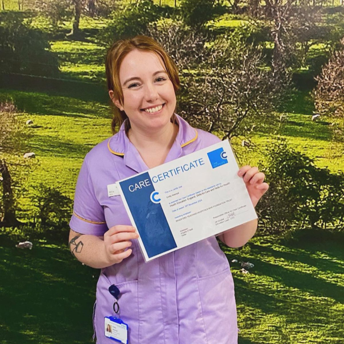 The CPD Team (@bthft_cpd) on Twitter photo Congratulations Millie on achieving your Care Certificate ๐๐ป๐๐ป๐๐ป #bthft #carecertificate <a href="/BTHFT/">Bradford Teaching Hospitals NHS FT</a> <a href="/BEaT_BTHFT/">Bradford Education & Training</a> Congratulations Millie on achieving your Care Certificate ๐๐ป๐๐ป๐๐ป #bthft #carecertificate <a href="/BTHFT/">Bradford Teaching Hospitals NHS FT</a> <a href="/BEaT_BTHFT/">Bradford Education & Training</a>