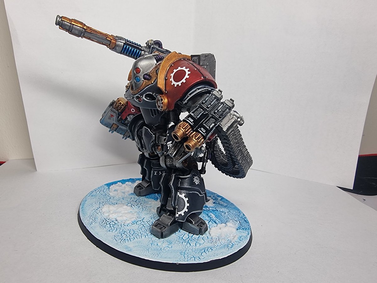 SplitfireGamin1's tweet photo. Three-natar
#Mechanicum #HorusHeresy #Thanatar #warhammer30k https://t.co/PdJSjsID0n