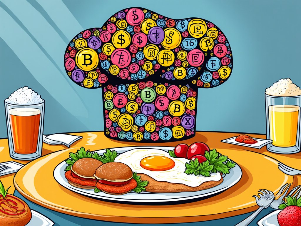 🚨Crypto Cuisine Alert 🚨

Cooking up a storm in the kitchen, but the real feast is watching the crypto market! 🌭 Guess which coin I'm betting will be the next big enchilada? 💰 Let's talk gains, not just grains. 

#CryptoCuisine #InvestSmart #ChefDonald