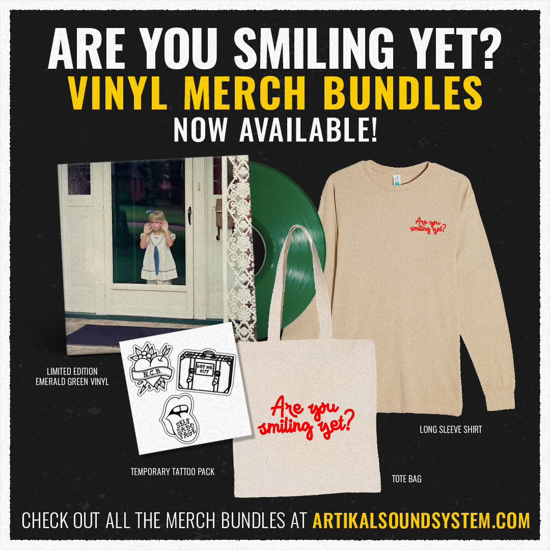 ALBUM BUNDLES ARE HERE!!! Some of y’all have been asking about vinyl- she’s available now for pre order in a beautiful limited edition emerald green only at our online merch store! CAN’T WAIT FOR YOU TO GET THIS RECORD ON YOUR TURNTABLES!!!