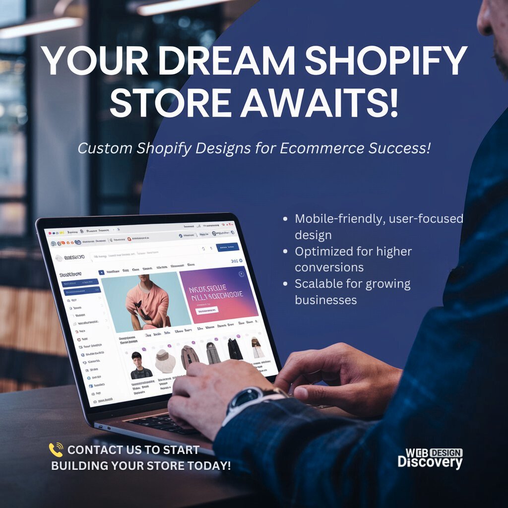 webdesigndiscov's tweet image. 🚀 Transform your eCommerce journey with Webdesign Discovery! We design stunning, user-friendly Shopify stores focused on seamless navigation, speed, and conversions. Let’s build your dream store that drives sales and growth! 🌟

👉 Contact us now!

#ShopifyWebDesign