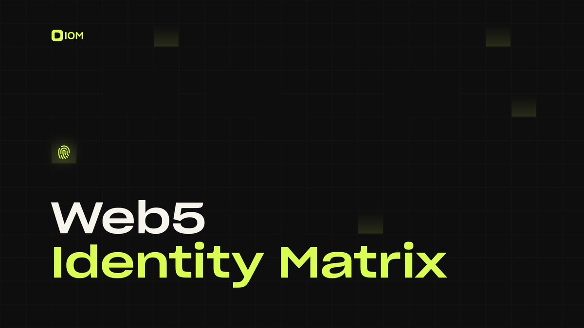 🔍 Explore the Web5 Identity Matrix, the backbone of DIOM's mission to bring Web5 to Ethereum. Learn how validators, DIDs, and $DIOM work together to power a trustless, scalable, and privacy-first framework for the decentralized internet.

👉 Read here: medium.com/@diomweb5/web5…