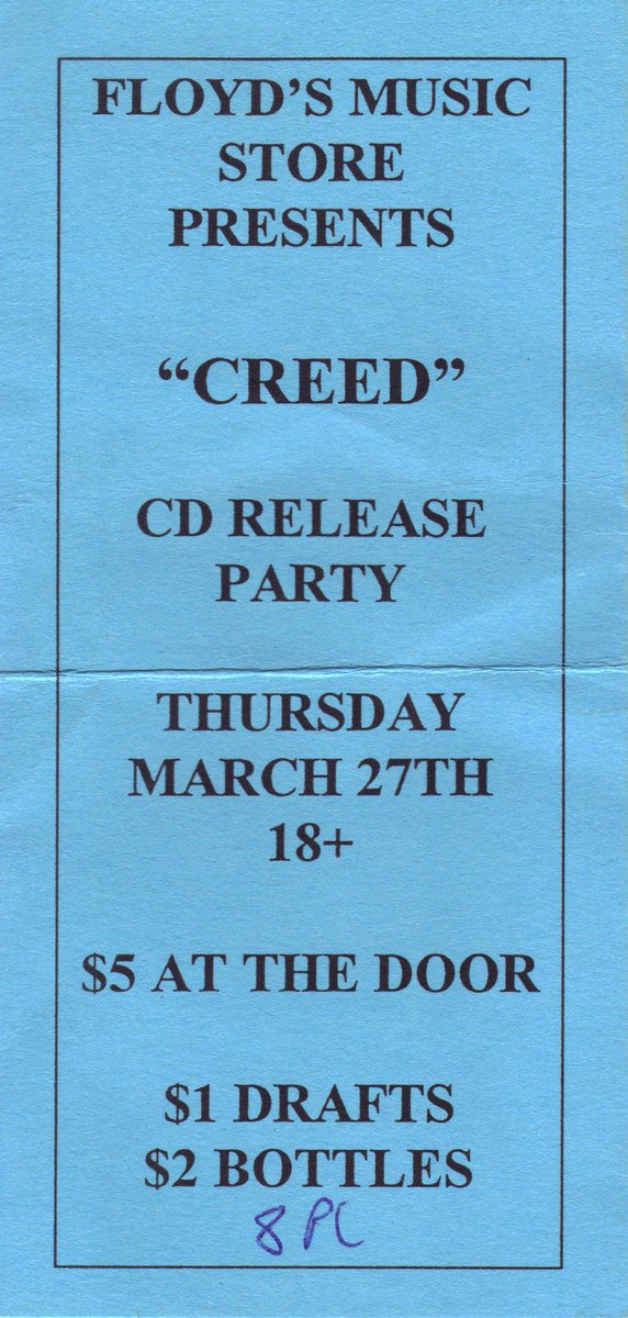 sparkcatalyst's tweet image. Excited to see @MarkTTremonti and the gents of @Creed tonight! Been with them from the beginning and will be with them to the end! Only bummer is that @Sevendust won't be joining.