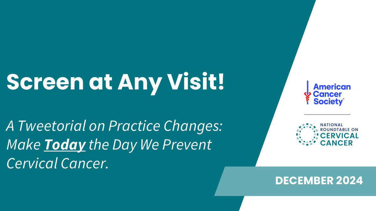 cervicalRT's tweet photo. A #Tweetorial on effective practice changes to boost cervical cancer screening. Let’s make today the day we prevent cervical cancer. #cervicalrt #cervicalcancerawareness https://t.co/TsSiIDQeoW