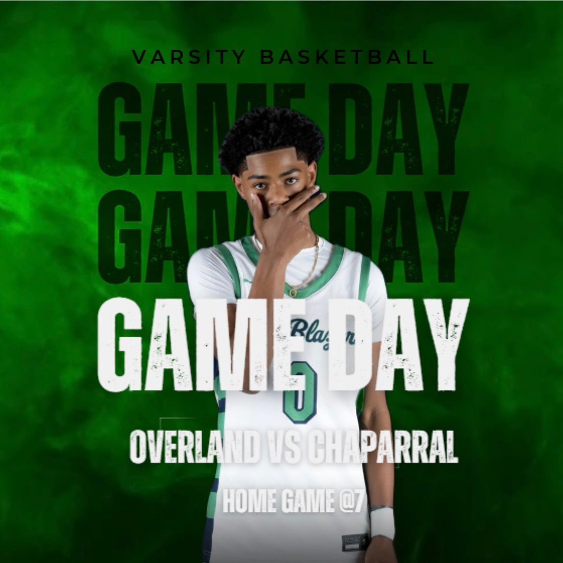 Freshmen - 4PM
Sophomores - 530PM
JV - 530PM
Varsity - 7PM
At OVE
<a href="/WeAreOverland/">Overland Athletics</a>