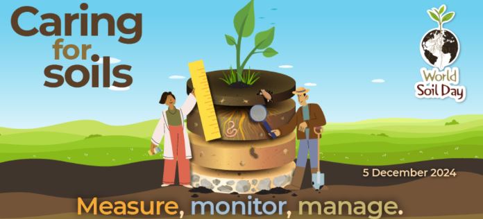 Today is World Soil Day! "Caring for Soils: Measure, Monitor, Manage” is this year’s theme, which underscores the importance of accurate soil data and information.  The need to improve soil health and ensure sustainable management of soil resources was heard in spades during our