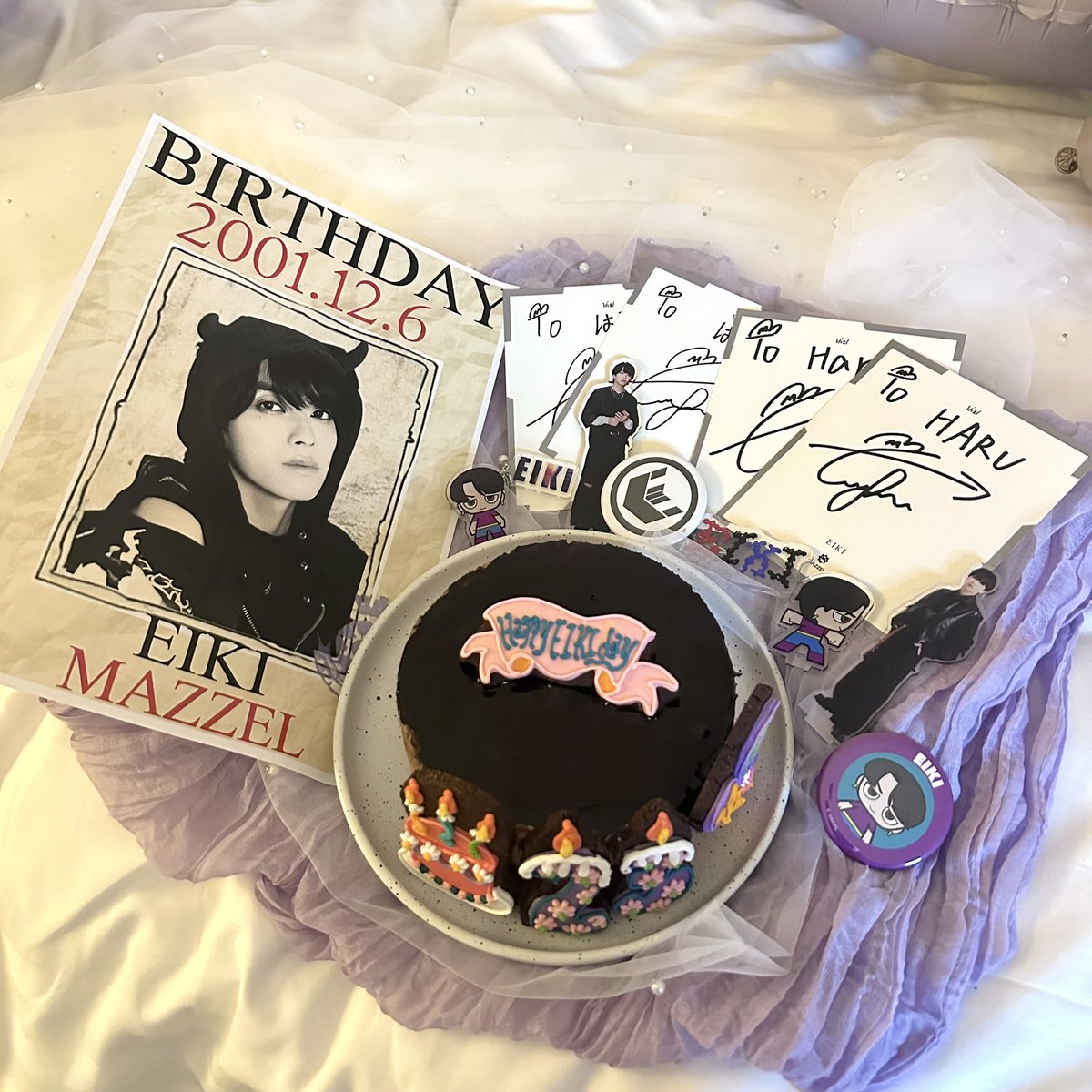 __ei_126's tweet photo. 🪧12.6 -①
⚾️EIKI's BIRTHDAY⚾️

ずっと変わらず優しいエイキくんが
私も変わらずに大好きです

23歳おめでとう

🎂👦🏻💐...♡

#HBD_EIKI
#EIKI_HBD_23rd
#MAZZEL https://t.co/f6SYoZRyxN