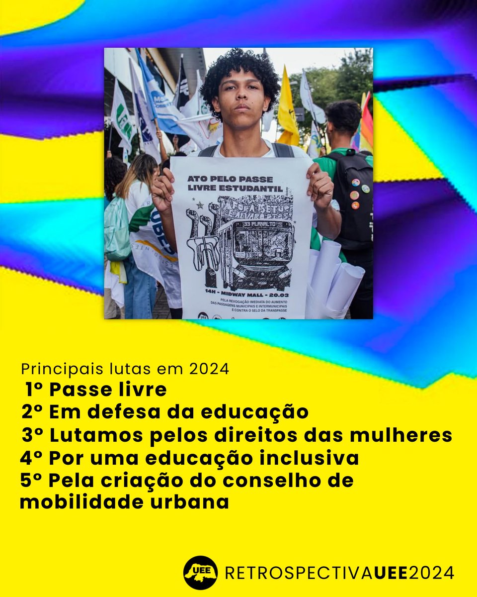 uee_rn's tweet photo. E olhe como está linda a #RetrospectivaUEE DE 2024 ✨

#UEERN https://t.co/rNnilaZm9L