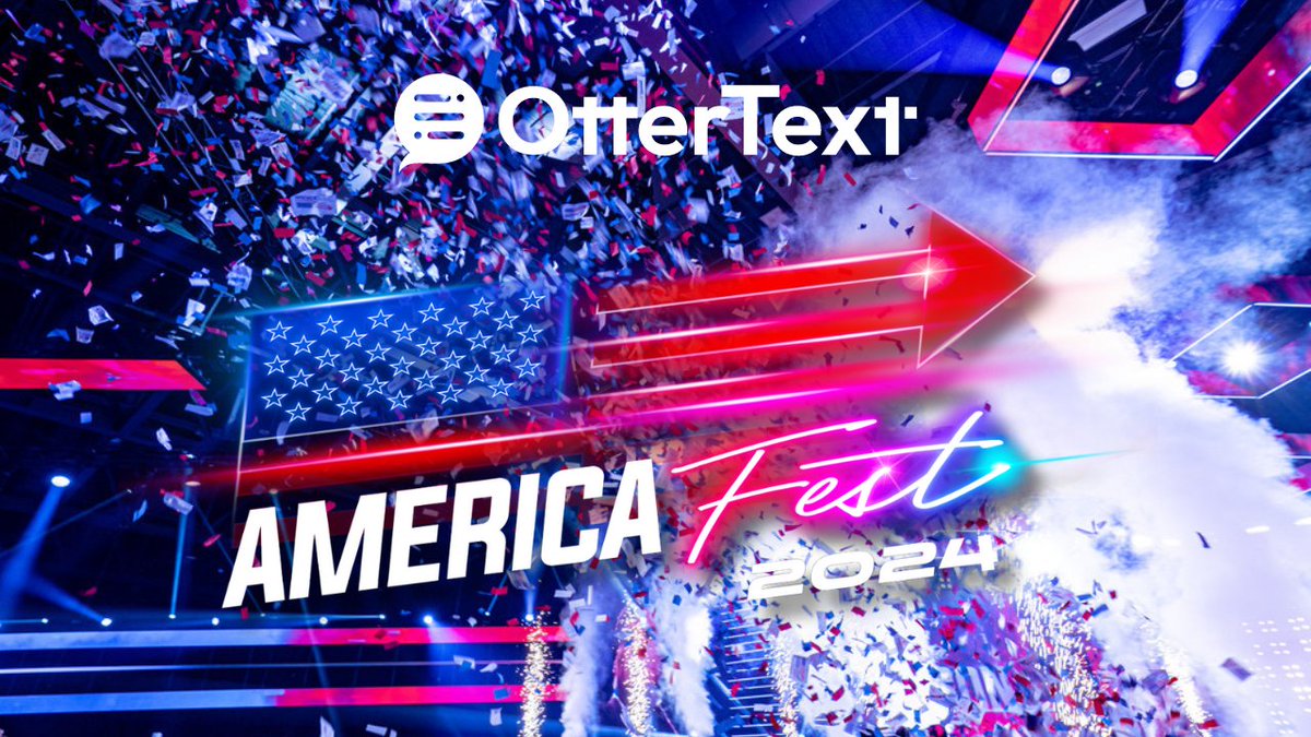 ottertext's tweet photo. Only 14 days until Turning Point America Fest! OtterText is ready to showcase our custom text campaigns and automations for GOP, 2A, and conservative businesses. Let’s chat at our booth Dec 19-22! #OtterText #TurningPointUSA #GOP #TextMarketing https://t.co/LffIVhkdTe