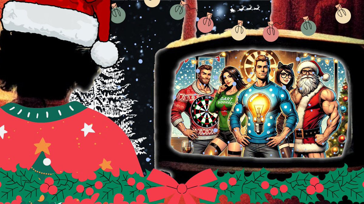 WeWontFinish's tweet photo. Our newest holiday movie: DARTMAN AND GLOW BOY SAVE CHRISTMAS will be uploaded later today.  In the meantime check out last years Christmas movie: ROBBIN' CLAUS linked in the comments.

#TisTheSeason #ChristmasMovies https://t.co/7NxeyeR34p