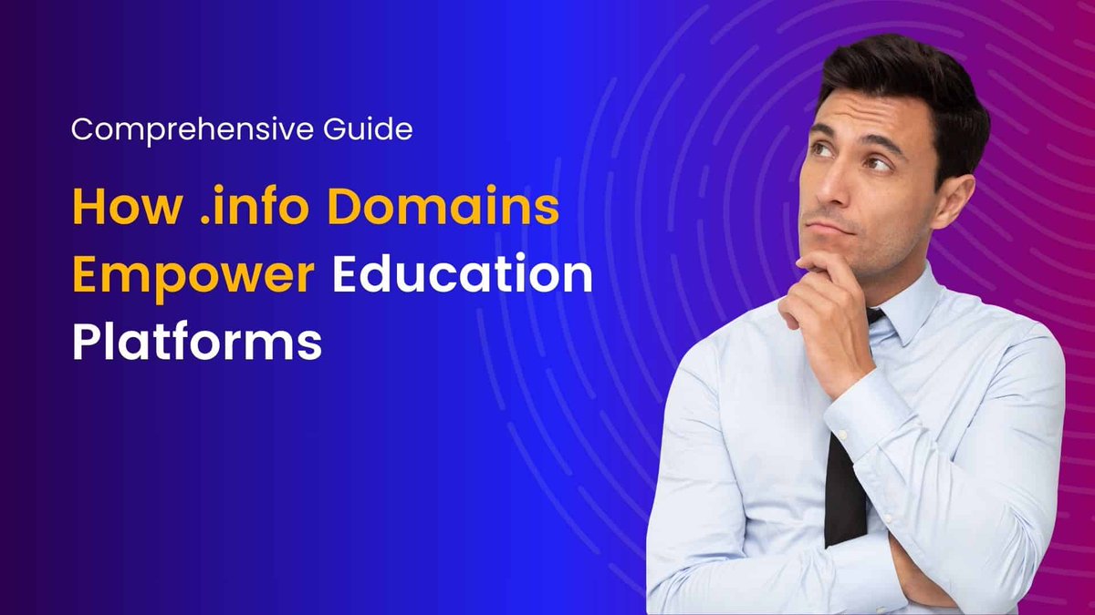 HostaoOfficial's tweet image. #Domains #Hosting #Web_hosting How .info Domains Empower Education Platforms dlvr.it/TGcND9