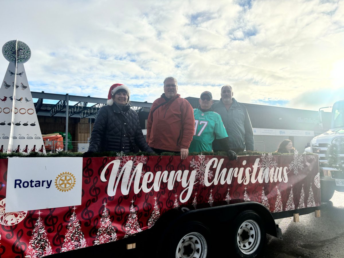 Tonight's Membership Event has been canceled due to severe weather—your safety comes first! 🌨️ We'll announce a new date soon. Rotary is making a real difference in our community—why not join us ? 💙 #Rotary #LdnOnt 
Image from our entry at the recent Hyde Park Christmas Parade