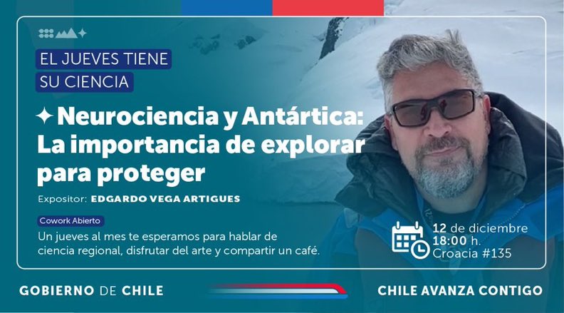 El próximo jueves 12 a las 18:00

La exploración comienza en el cerebro, imaginando, planificando y evaluando…nos sirve para reformular modelos que nos permiten comprender el mundo que vivimos. ¿Que hacemos con esos modelos explicativos? 
Hoy es clave mirar al sur…