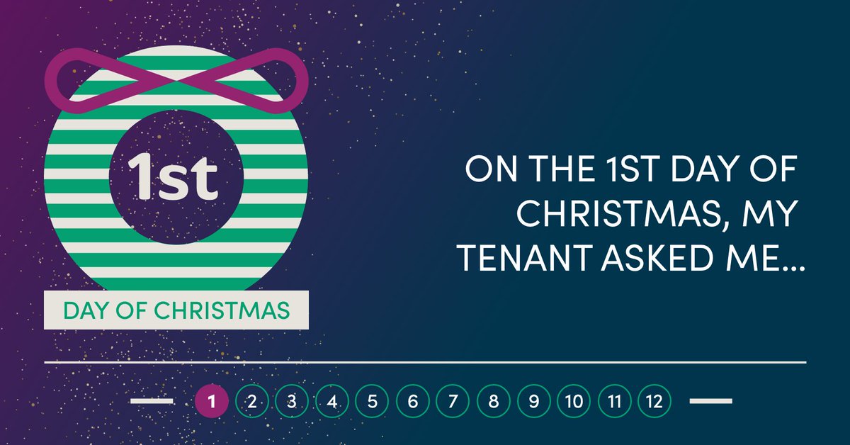 …What do I need to do to move in?
 
We're kicking off our countdown to Christmas.

Up first is our moving checklist for tenants: lnkd.in/ep8G69WP

Moving can be stressful, but it doesn’t have to be. Our checklist will help your tenants before, during and after their move.