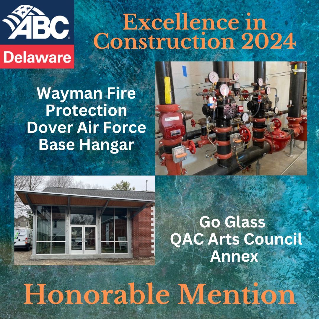 ABCDelaware's tweet photo. ABC honors its Excellence In Construction winners! #ABCMeritShopProud #ExcellenceInConstruction #buildingawards https://t.co/cqeVjBqxOv