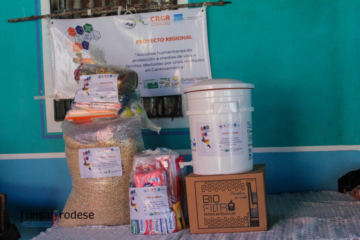 funsalprodese's tweet photo. 🌟 En Isla Punta Arena, beneficiamos a 117 familias con paquetes de alimentos, kits de higiene y biofiltros.
🤝 Proyecto financiado por Fundación Conrad N. Hilton y coordinado por CRGR, MPGR con apoyo del Distrito de San Dionisio. #CRGR #FundaciónHilton #MPGR https://t.co/Q5z17c9cnF