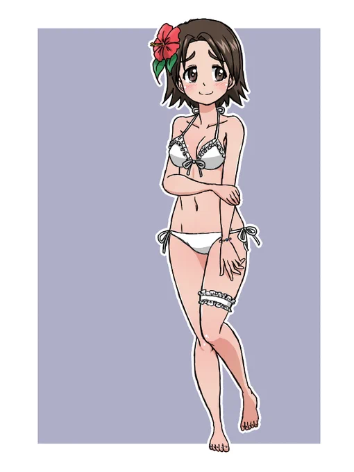 #澤梓生誕祭2024#澤梓生誕祭たった今描き上がりました澤ちゃんお誕生日おめでとう!WEBくじのみぽりんとお揃いです 