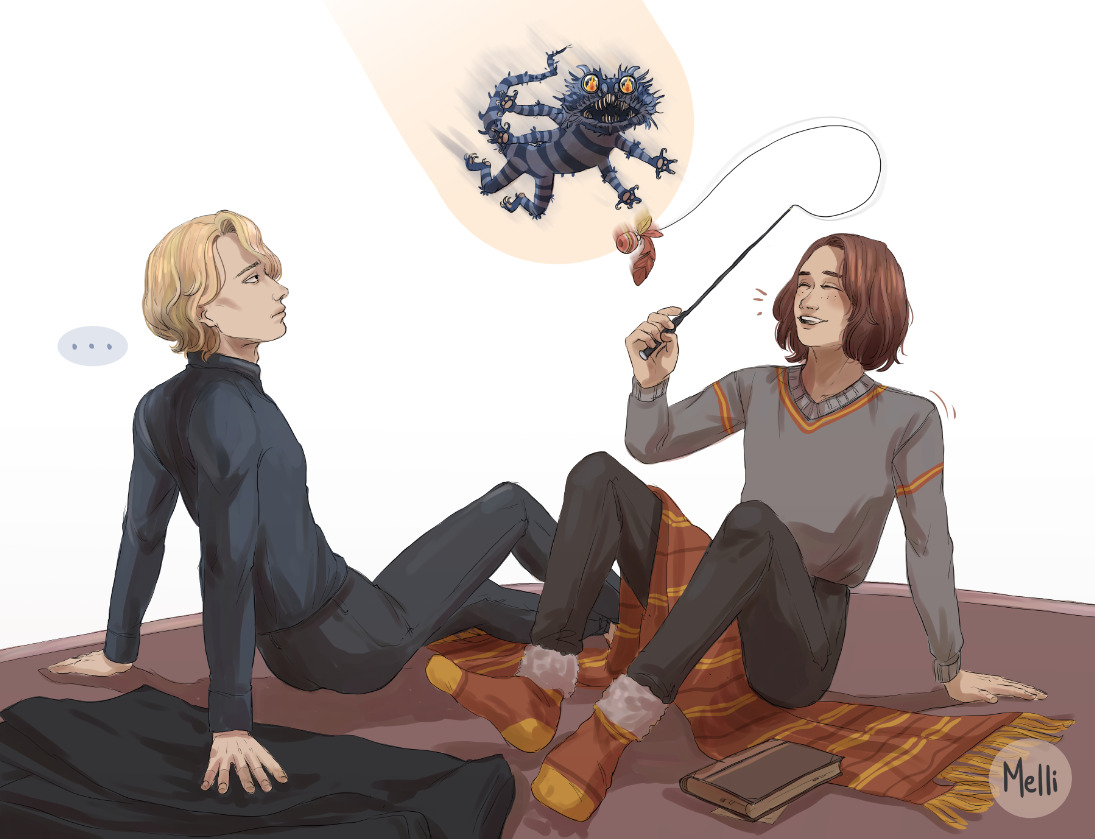 bluecrownedbird's tweet photo. Antonio zoomies 
#albusdumbledore #gellertgrindelwald #grindeldore https://t.co/UWnqfOkSjT