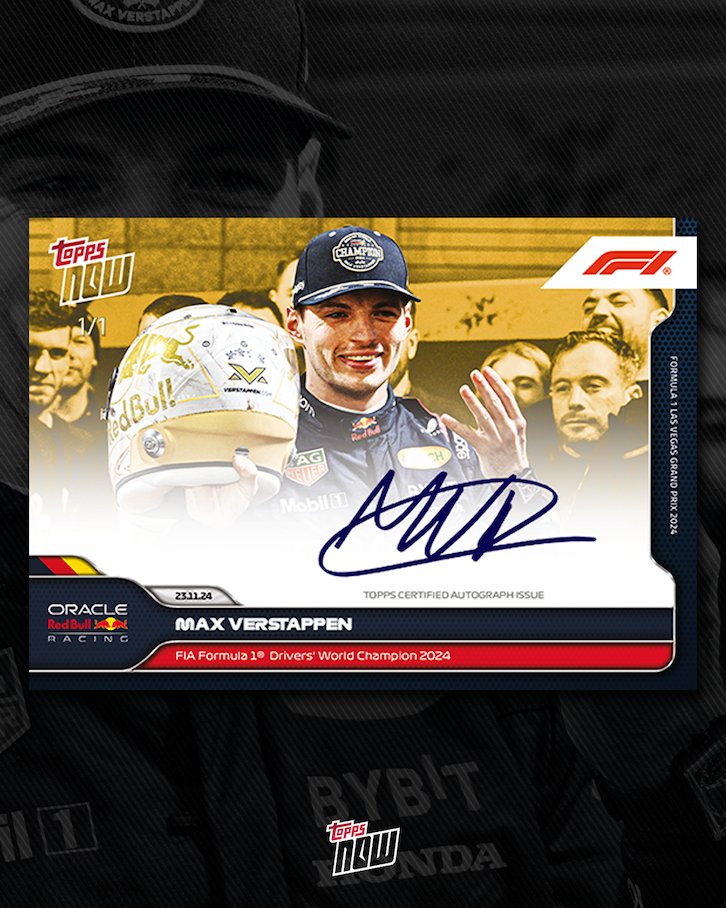 2024 Topps finest F1 マックス・フェルスタッペン 2024 Topps finest F1 マックス・フェルスタッペン TOPPS FINEST F1