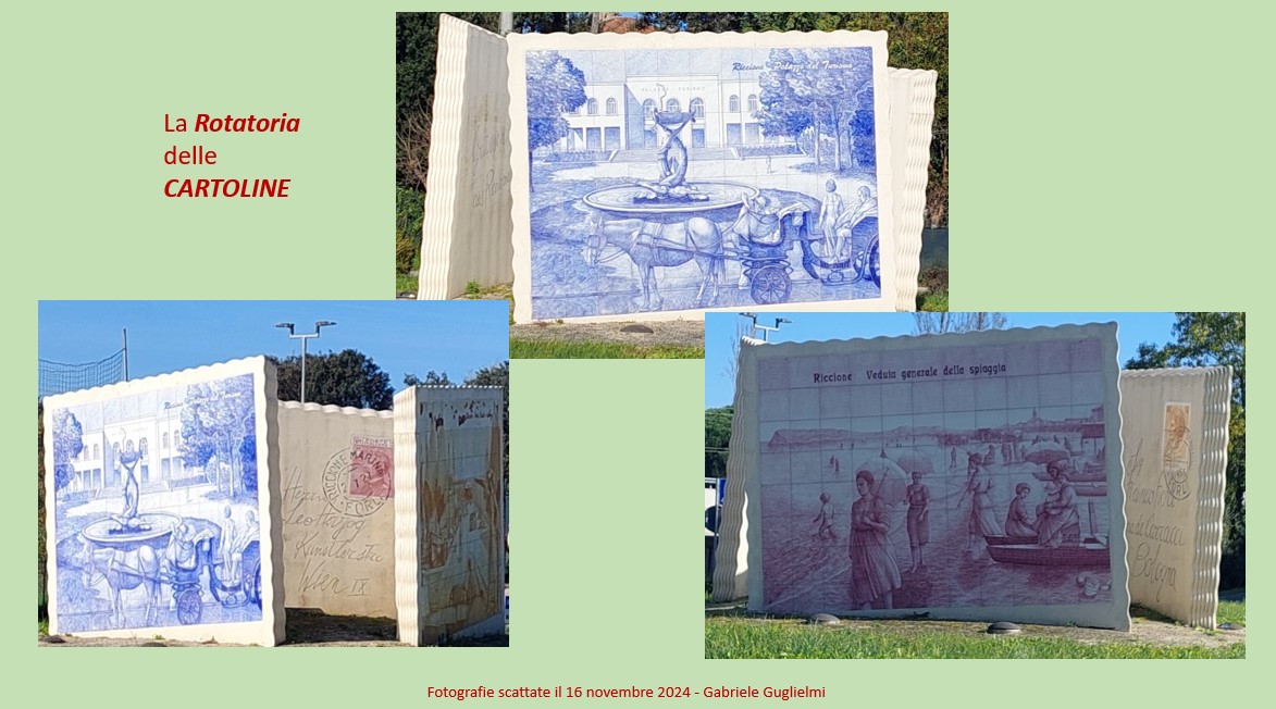 PostalHistories's tweet photo. La Rotatoria delle #Cartoline
Monumento eretto nel 2007 per testimoniare un viaggio di oltre un secolo di storia, anche postale, della città, che le rende “messaggere” di: SALUTI DA #RICCIONE
https://t.co/xa7E7UJOJW zona nord di Riccione, vicino all'aeroporto Federico Fellini https://t.co/nkrinhzvWa