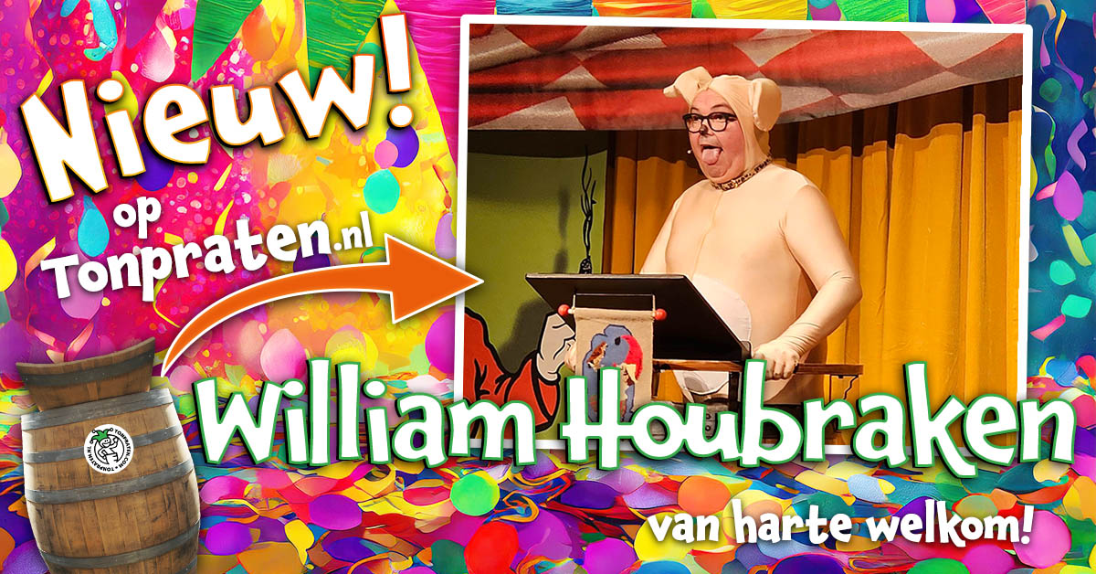 🍾🎈Alle handjes in de lucht voor een nieuwe tonprater op de website Tonpraten: William Houbraken uit Bergeijk! 🥳
---------------------
William heeft vanaf heden een eigen pagina op Tonpraten.nl !!
Neem snel een kijkje op zijn pagina:
tonpraten.nl/tonpraters/wil…