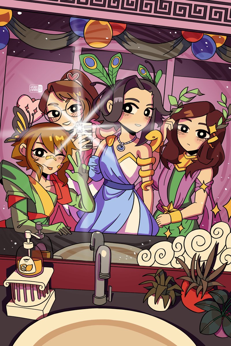 Goddesses of Liamson Integrated School #untilthen #untilthenfanart