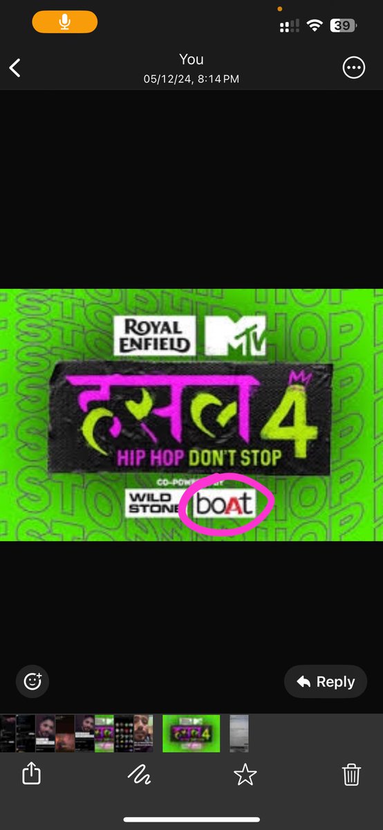 krsna_army's tweet photo. .@amangupta0303 do you really want to support a show that enforces censorship and threatens creators with defamation lawsuits for offering some criticism??

ask the makers of MTV HUSTLE to remove the strikes from Rohan Cariappa’s channel!
#BackOffBoat #BackOffRoyalEnfield https://t.co/F9D9qe6IJq