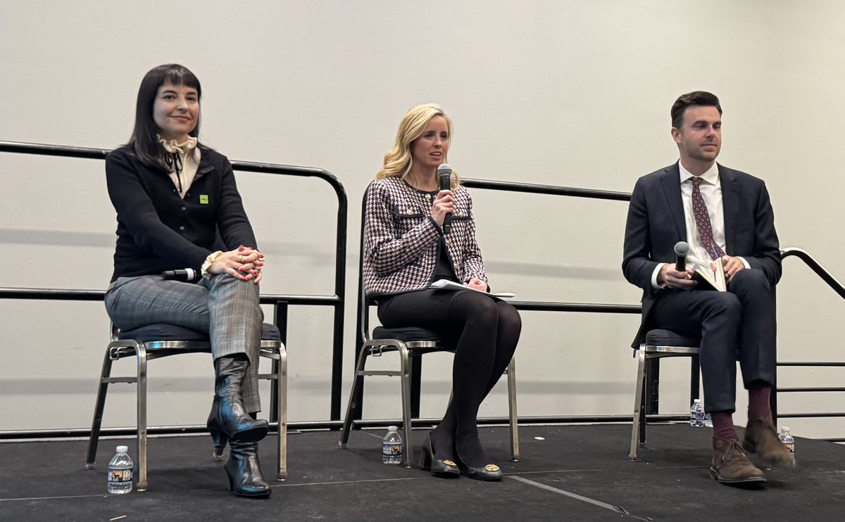ClearPathAction's tweet photo. ClearPath at #Deploy24 – Managing Director of Industrial Policy and Advocacy, @Moss_CK, moderated the “Shoring Up Demand for Clean Hydrogen” panel, which discussed how we can pair hydrogen innovation with market development to accelerate clean energy project deployments in the U.S.