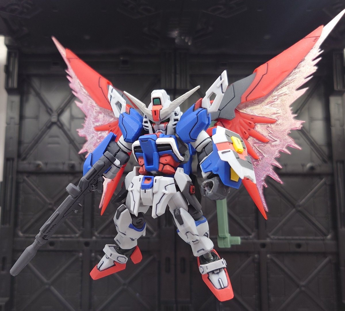 モビルスーツアンサンブル、デスティニーガンダムspecii完成。 関節