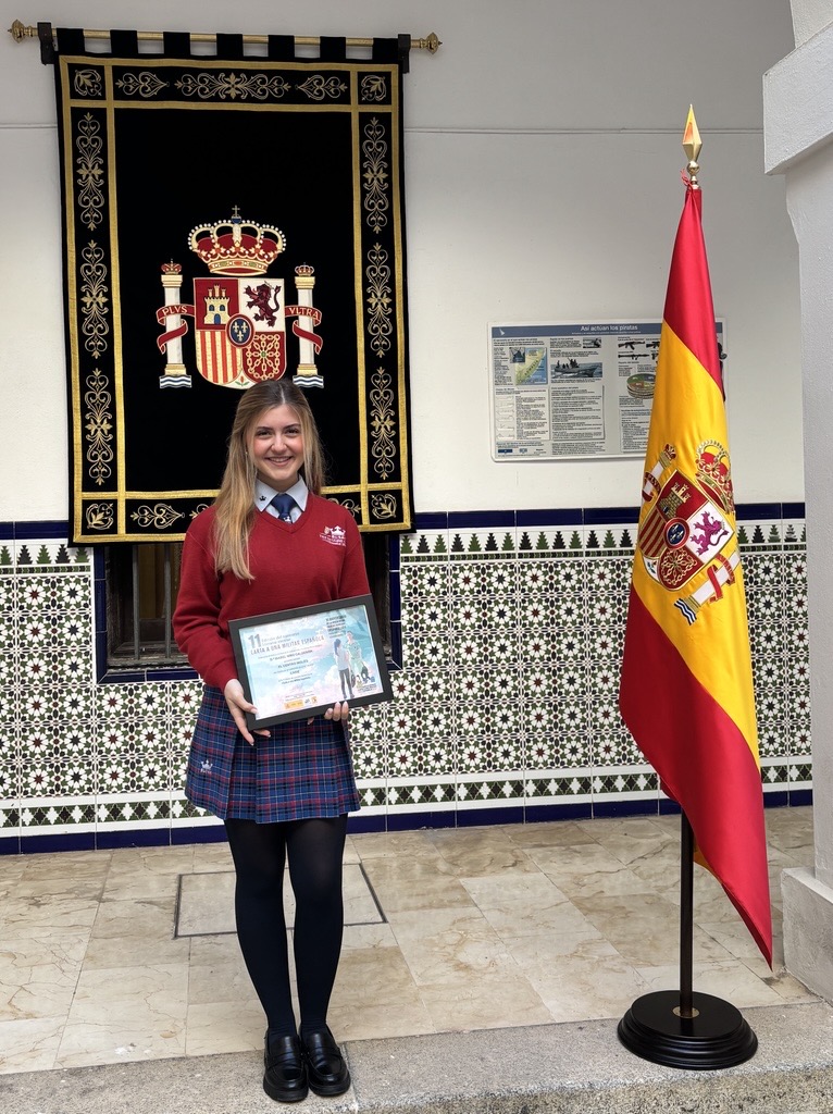 Isabel Niño ganadora Provincial del Certamen Carta a un militar‼️
Un premio centrado en la figura de la mujer en las Fuerzas Armadas. Además en los próximos días se recogerá, de manos de la Ministra de Defensa el #premionacional de dicho certamen. ¡Enhorabuena, Isabel!