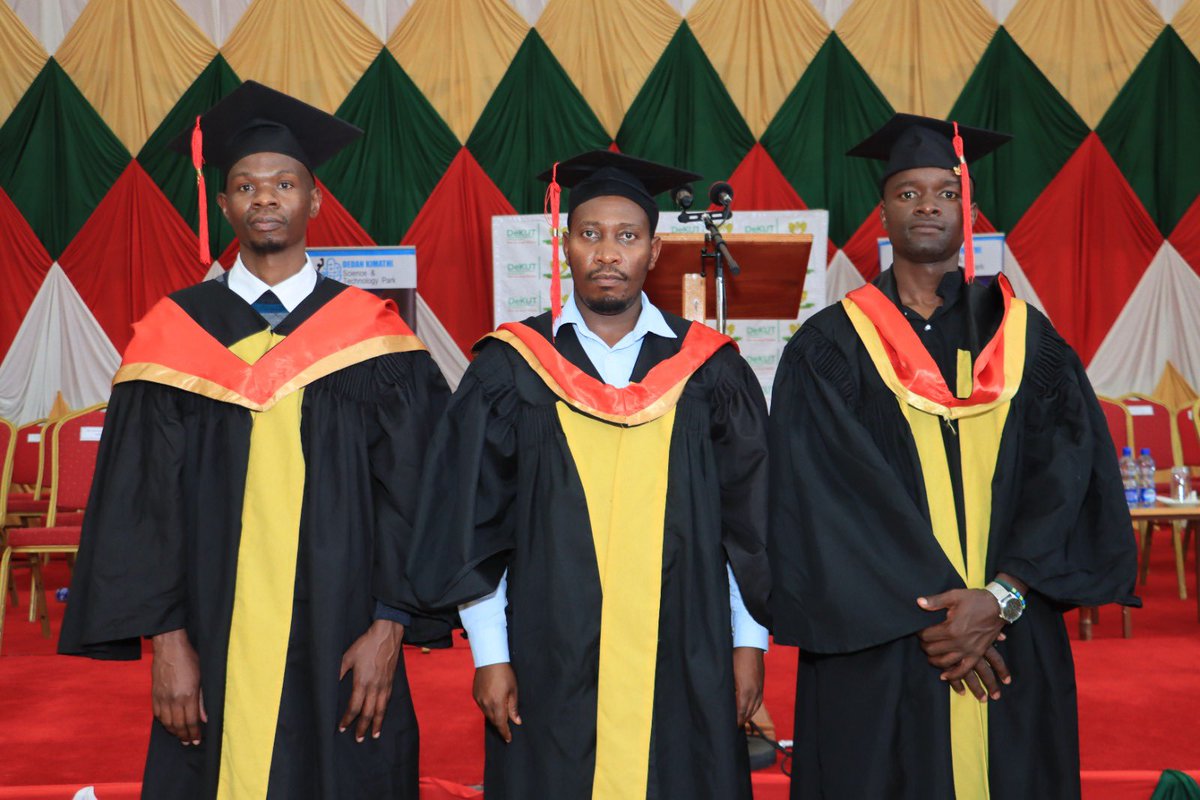 DeKUTkenya's tweet photo. Join us on Friday, 6th December 2024, as we celebrate the achievements of our graduates.

Congratulations to the Graduating Class of 2024! 

#ClassOf2024 #GraduationDay2024 #proudmoment https://t.co/gufxEQOYuF