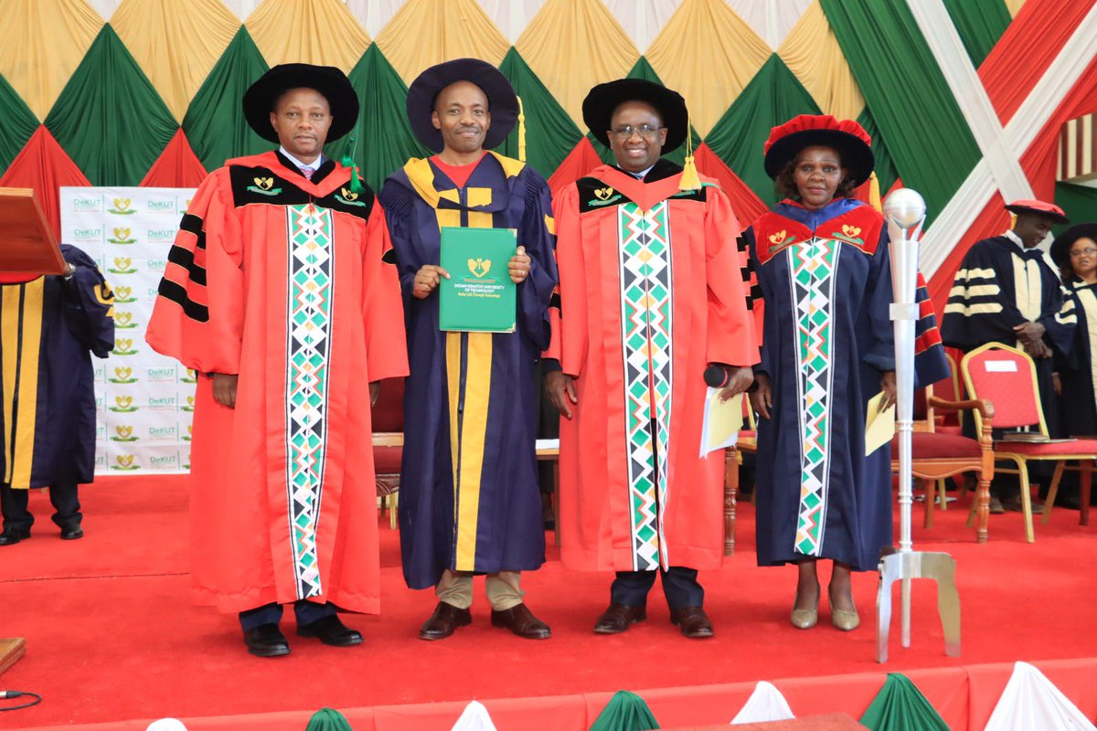 DeKUTkenya's tweet photo. Join us on Friday, 6th December 2024, as we celebrate the achievements of our graduates.

Congratulations to the Graduating Class of 2024! 

#ClassOf2024 #GraduationDay2024 #proudmoment https://t.co/gufxEQOYuF