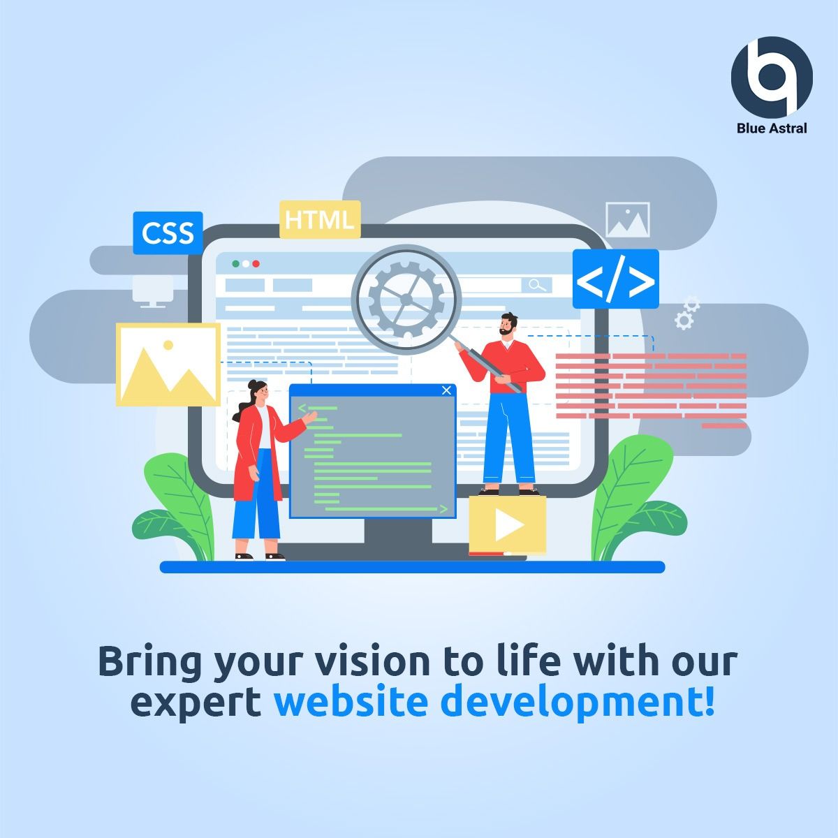 BlueAstralWeb's tweet photo. Transform your ideas into reality with our expert website development services! 💻✨ Let's build a platform that drives growth and leaves a lasting impression. 🚀 

#WebsiteDevelopment #WebDesign #BlueAstral #DigitalSolutions #BuildYourBrand #WebExperts #BusinessGrowth https://t.co/pQPmK34yFp