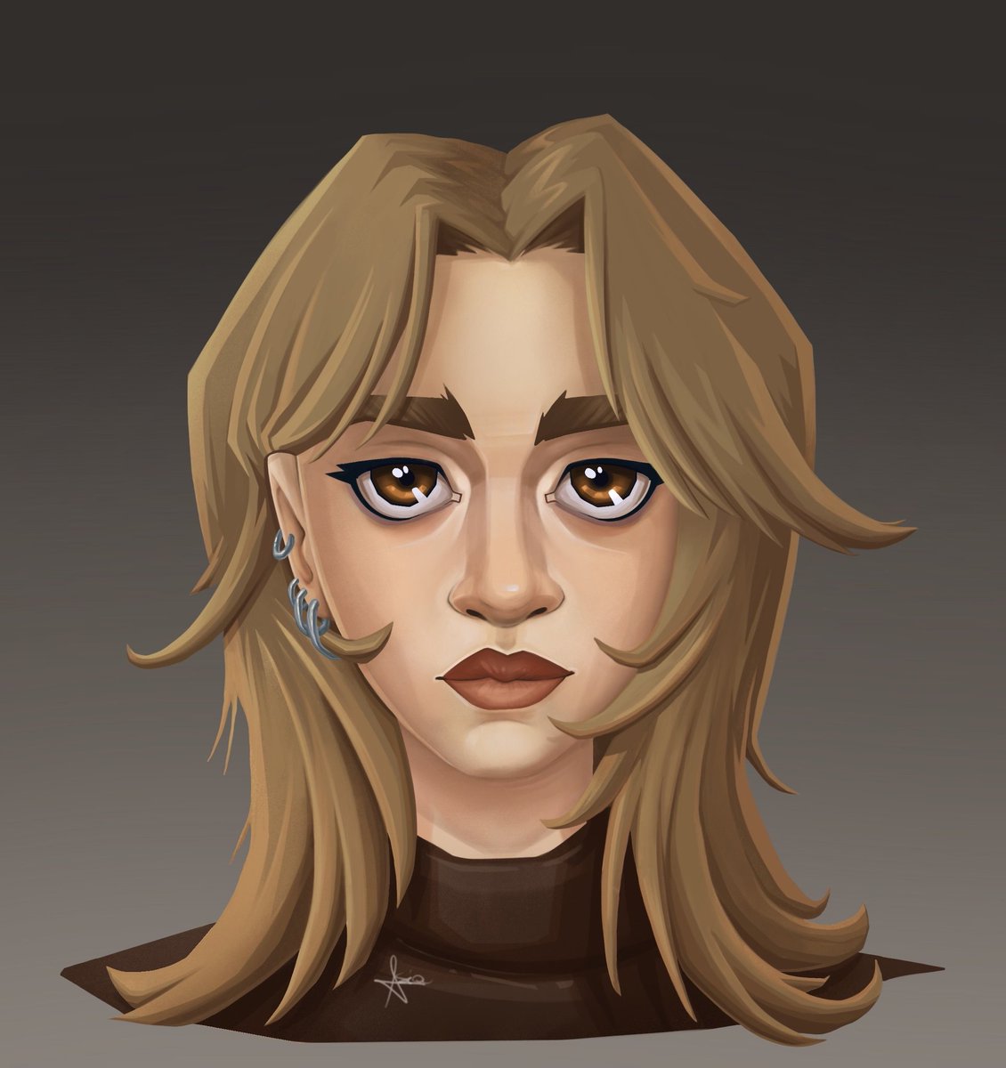 asiacopsart's tweet photo. I'm kinda tired to see so many people using AI filters

#art #digitalpainting #selfportrait #Arcane #arcanestyle #arcaneportrait https://t.co/sg910Q7QMD