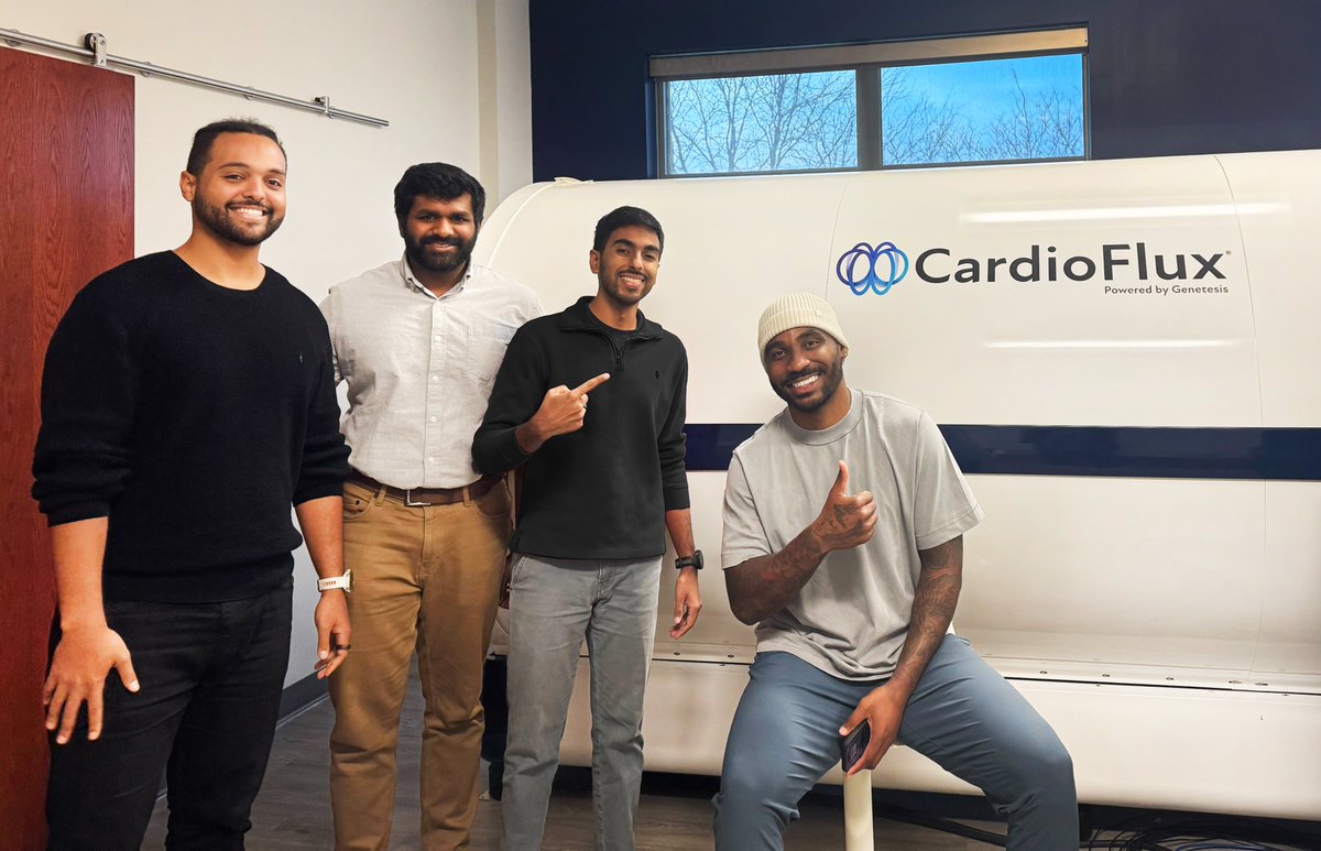 A huge thank you to Ohio State legend <a href="/BraxtonMiller5/">BRAXTON MILLER</a> for joining us for something truly groundbreaking! 💥 

We're excited to see how this data can unlock new potential for athletes, patients, and people everywhere. Thank you Braxton for being a part of this journey.