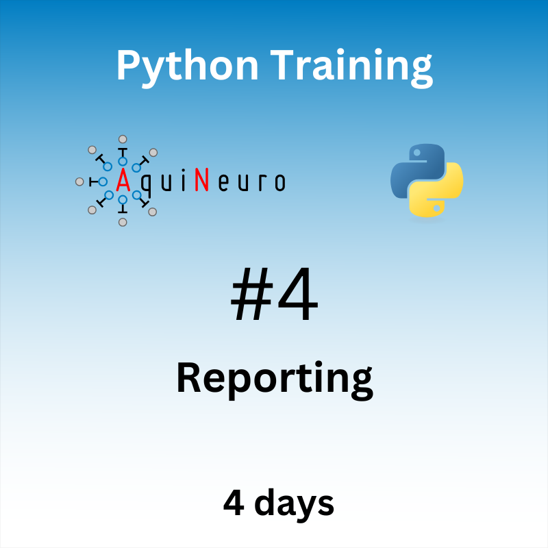 We’ve added a new module to our Python course about scientific data reporting! Learn how to create clear, meaningful figures from complex datasets for internal reports, talks, posters or papers.