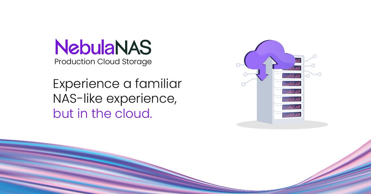 GB_Labs's tweet photo. Cloud migration shouldn’t mean sacrificing speed or familiar workflows. 🚀

With #NebulaNAS your teams can experience a familiar NAS-like experience in the cloud.

https://t.co/bpu2DyqwKH 

#intelligentstorage #StorageInnovation #CreativeTeams #workflows https://t.co/4dVeEPDCUX