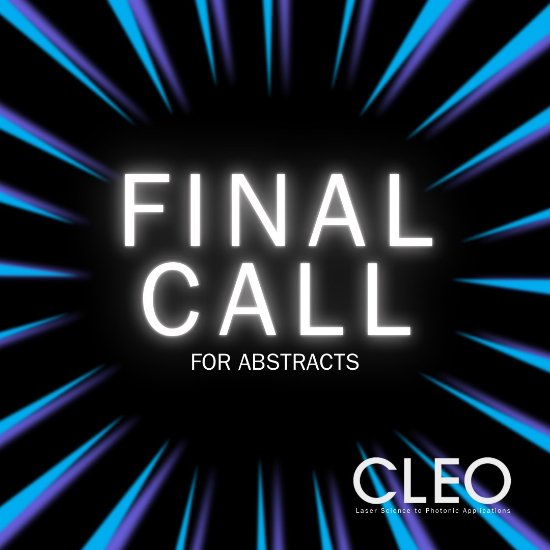 CLEO Conference tweet media