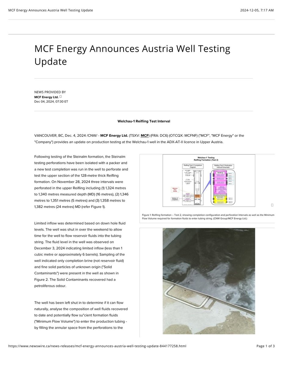 MCF Energy (TSX-v: MCF) tweet media