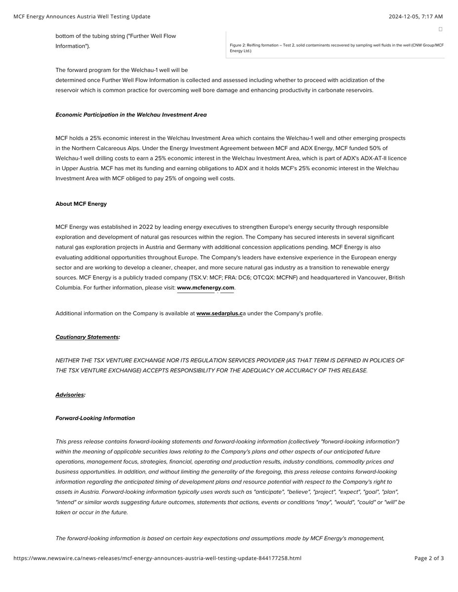 MCF Energy (TSX-v: MCF) tweet media