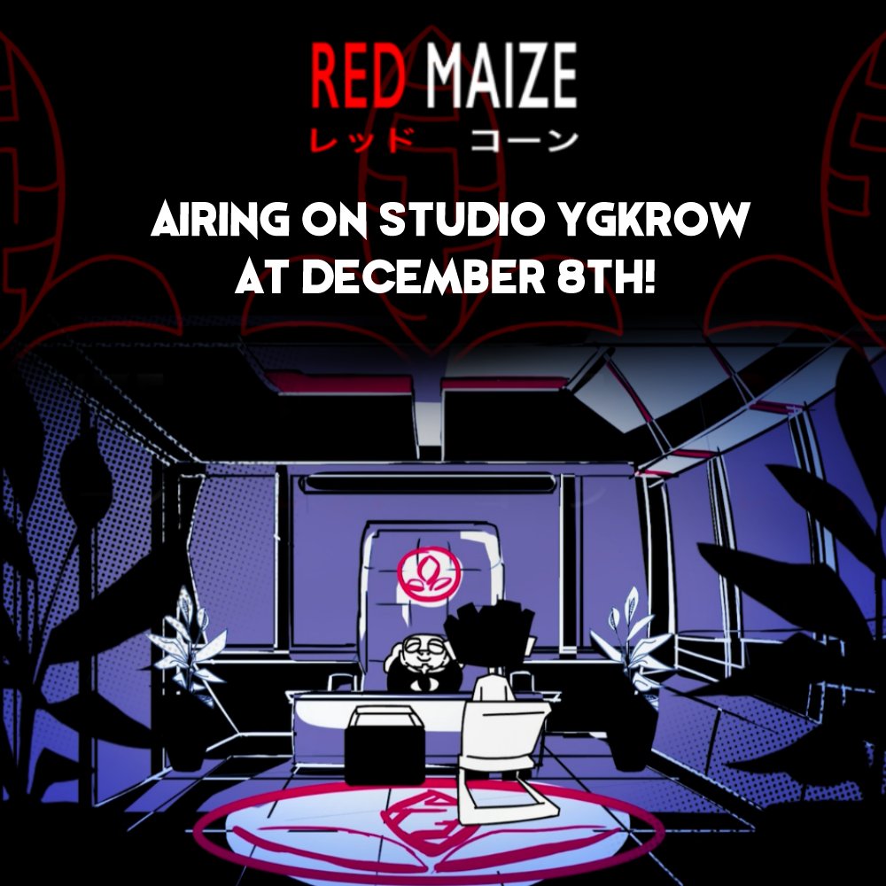 When a dream comes true, sometimes there's no exit. RED MAIZE (2020) will premiere on Studio YGKrow's Youtube Channel on December 8th! See you 'round!

#animatedseries #animation #film