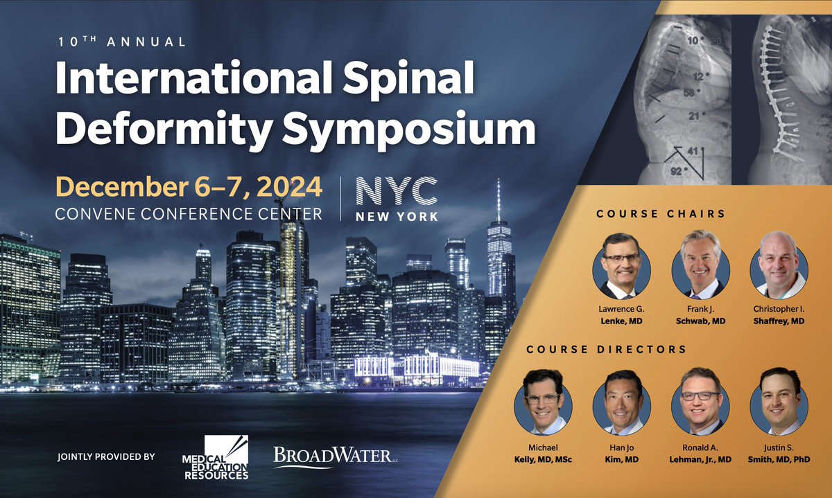 On my way to New York City to attend the 10th annual International Spinal Deformity Symposium ( #ISDS ). Looking forward to meeting friends, mentors, industry representatives, residents &amp; fellows. See you there!
#Spine #Orthopedic #Neurosurgery #Deformity 
Photo credit: Terabass