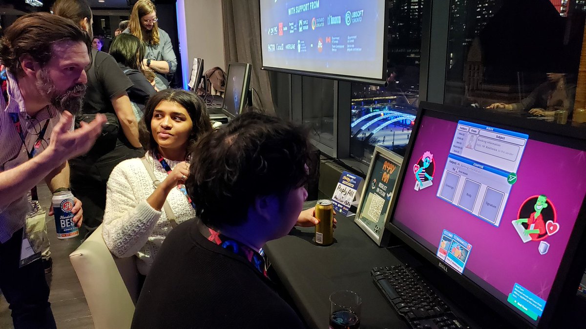 AcmeJetpack's tweet image. Fantastic turn out at the IO Connect Mixer last night! Connected with many awesome devs and very humbled for all the great feedback on our game, Reply All. Thank you @IOnews for the opportunity to showcase it!