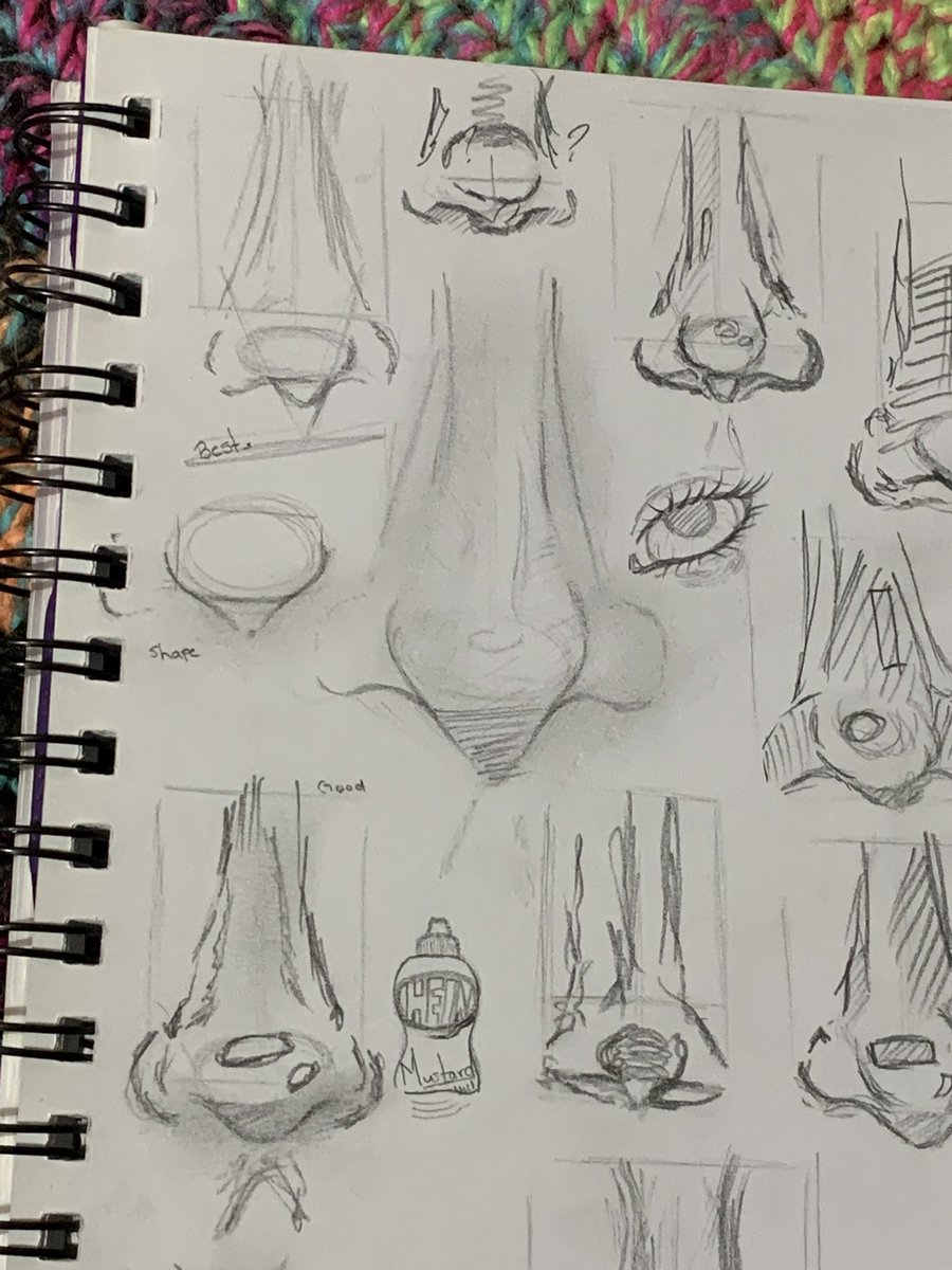 Simply_Human_03's tweet image. 👃✍️

#artstudy #noses #facestudy #features #realism #practice #arttwt #artmoots #Artnose #sketchbook #sketch #doodles #explorepage