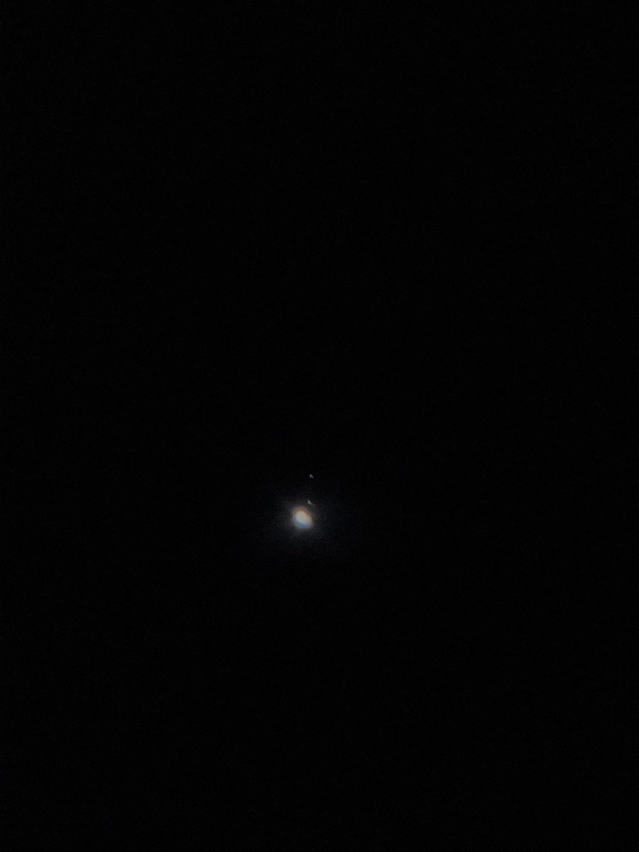 ALAMN_5006's tweet photo. Caught Jupiter with deep sky telescope!!!
Unable to capture the third moon and the stripes due to exposure issue. https://t.co/n8euzAo4za
