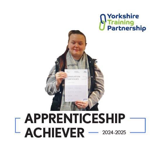 Well done to Tilly Mae Thorpe of NCCN, for achieving her Adult Care Worker apprenticeship!#apprentice #apprenticeship #apprenticeshipachiever #apprenticegraduation #AdultCare