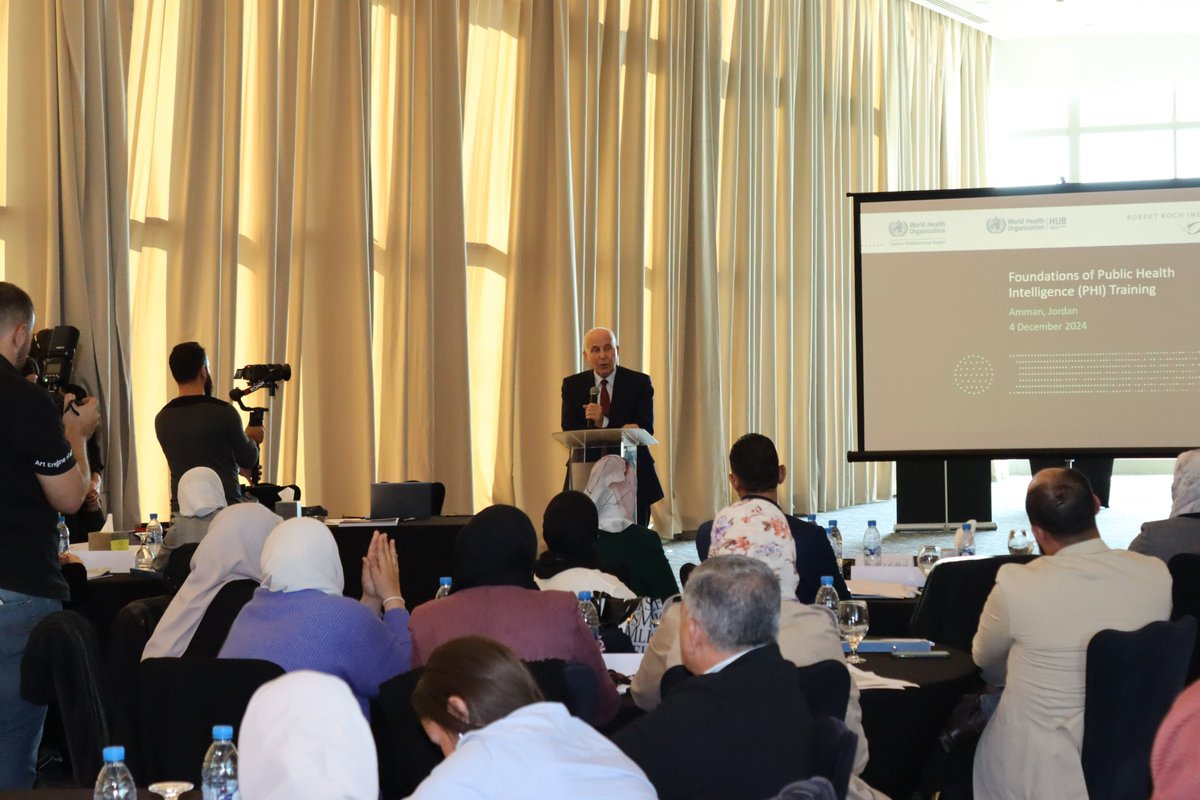 JcdcGov's tweet photo. اختتمت، الأربعاء، الورشة التدريبية للكوادر العاملة في مجال أنشطة الرصد والاستقصاء الوبائي، التي نظمها المركز الوطني لمكافحة الأوبئة والأمراض السارية، بالتعاون مع وزارة الصحة، وبدعم من منظمة الصحة العالمية ومعهد روبرت كوخ الألماني.

#المركز_الوطني_لمكافحة_الأوبئة #الأردن https://t.co/5sFJ5guG2q