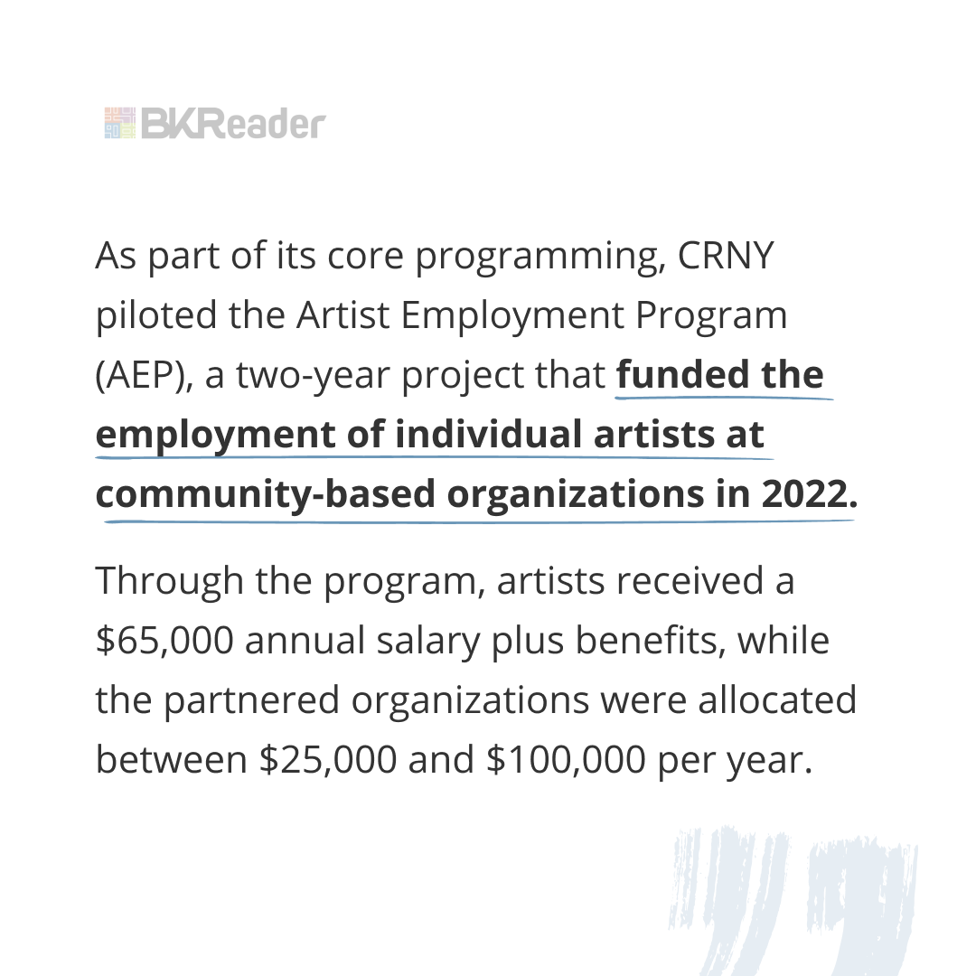 ArtsCRNY's tweet photo. What does community impact look like for two #ArtistEmploymentProgram artists in Brooklyn?

Find out in BKReader’s new article: https://t.co/CbrwTyYhUZ https://t.co/jDkDMXRZZR