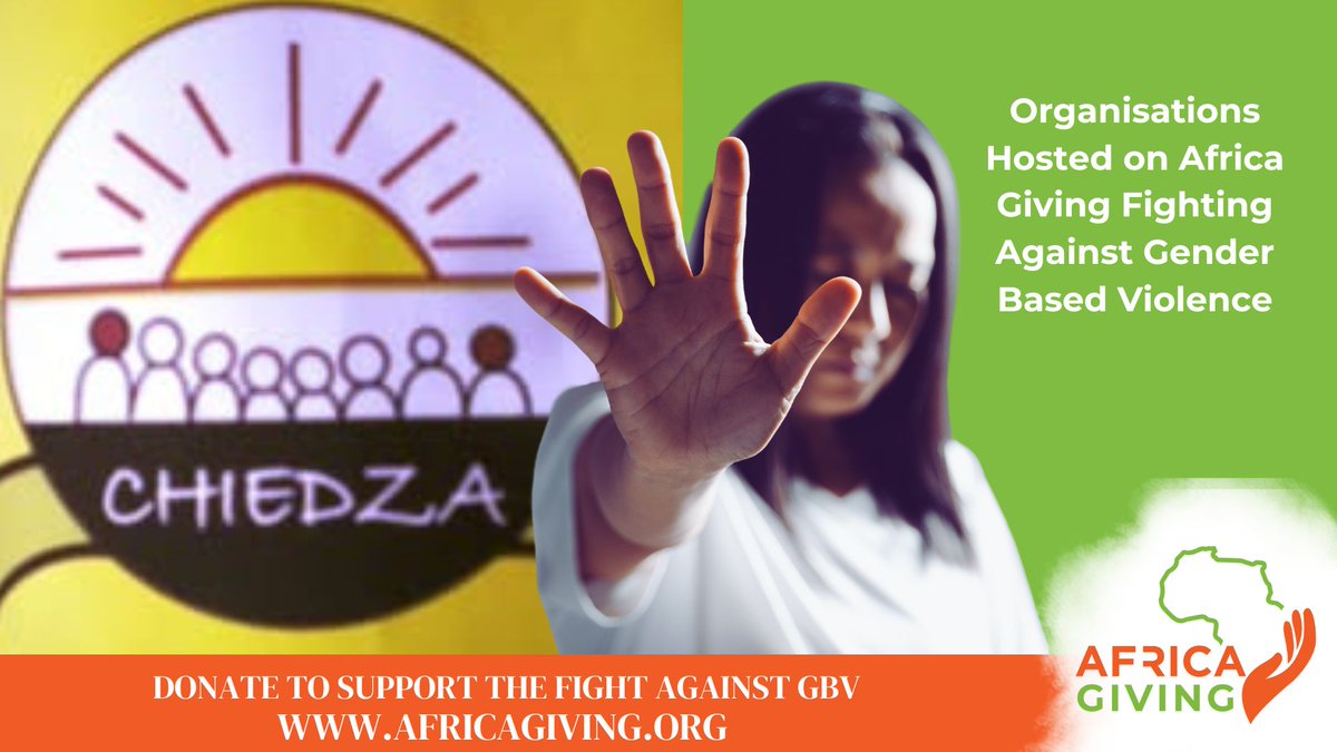 #16DaysofActivism​
Chiedza Community Welfare Trust (CCWT) empowers women, girls, and youths through education, health, and GBV programs. Help create a brighter future. You can support their work by donating today on africagiving.org/organisations/…​
#EndGBV